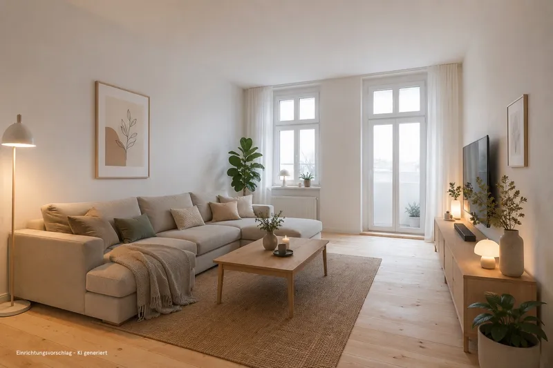 Sanierte Altbauwohnung mit Balkon am Schäfersee — photo 1